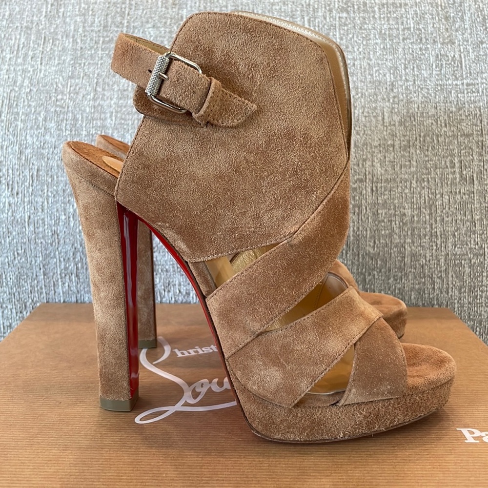 Christian Louboutin Apron Lily Sandals Size 36.5